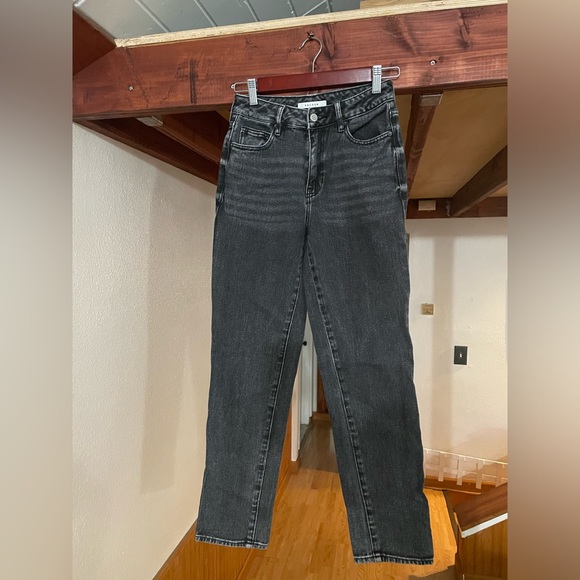 PAC SUN Black Mom Jean Size 24 - Picture 6 of 9